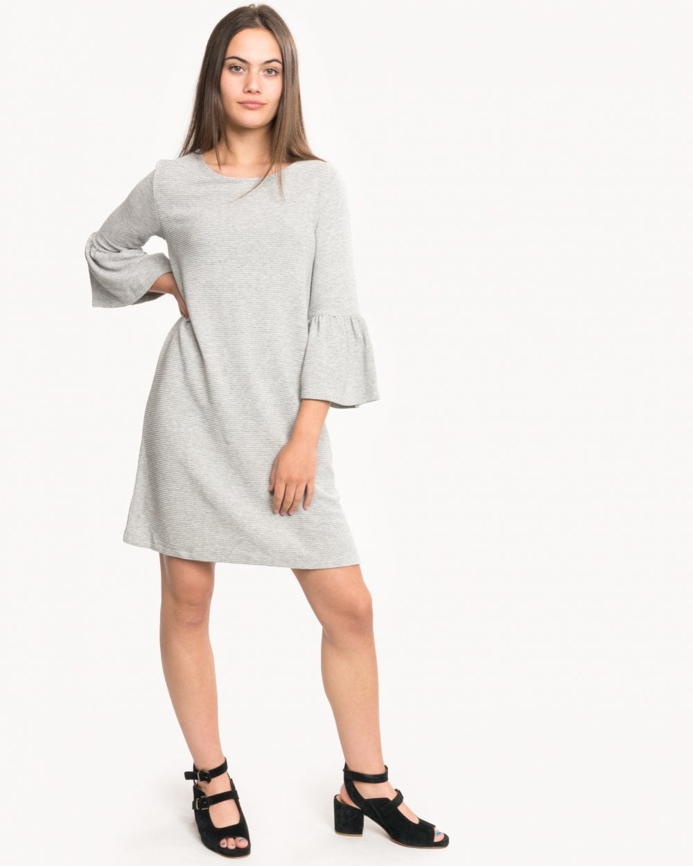 French Connection Paros Sudan Bellsleeve Trdneck Tunic