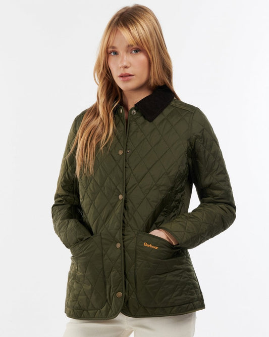 Barbour Annandale Quilted Womens Jacket - Olive