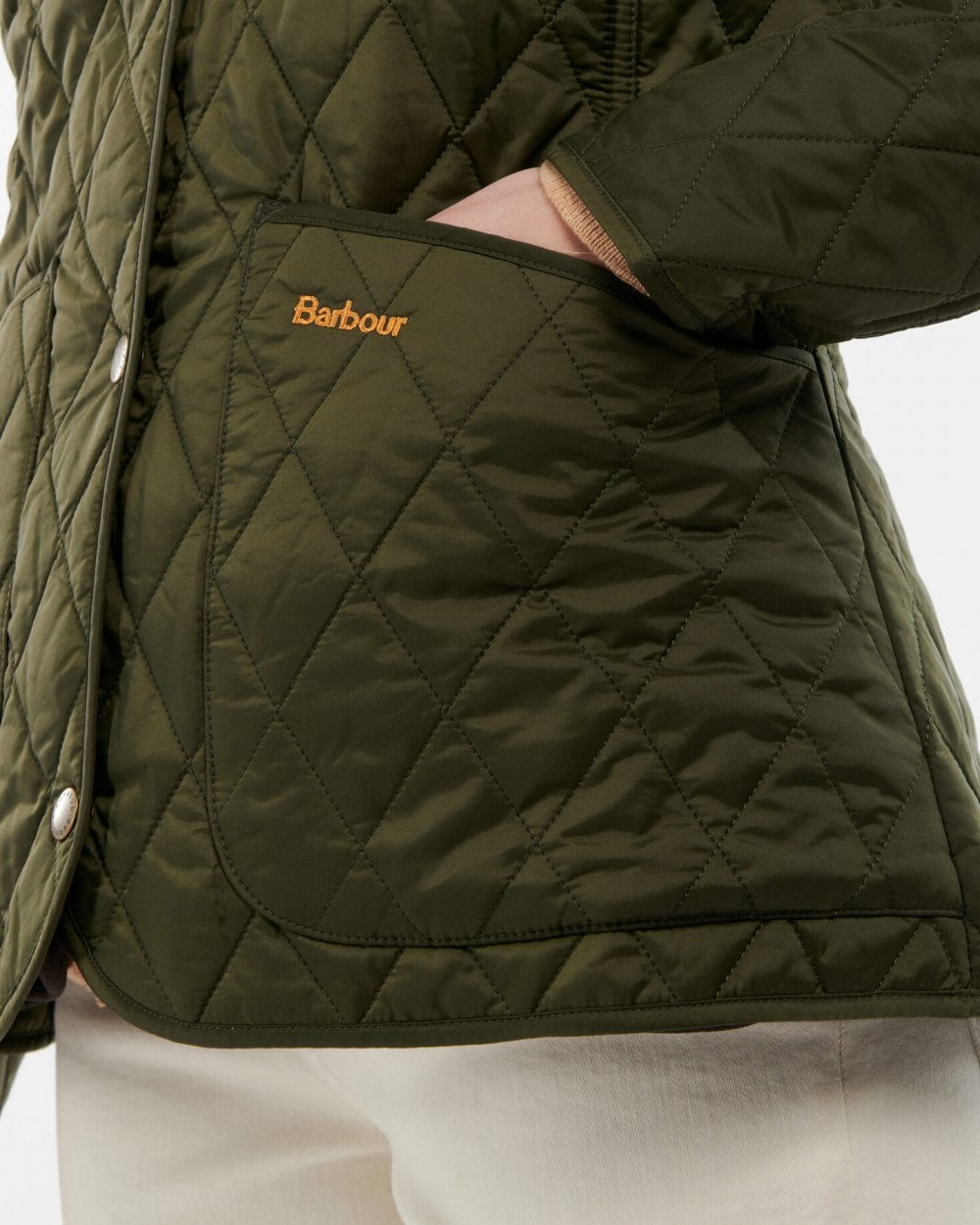 Barbour Annandale Quilted Womens Jacket - Olive