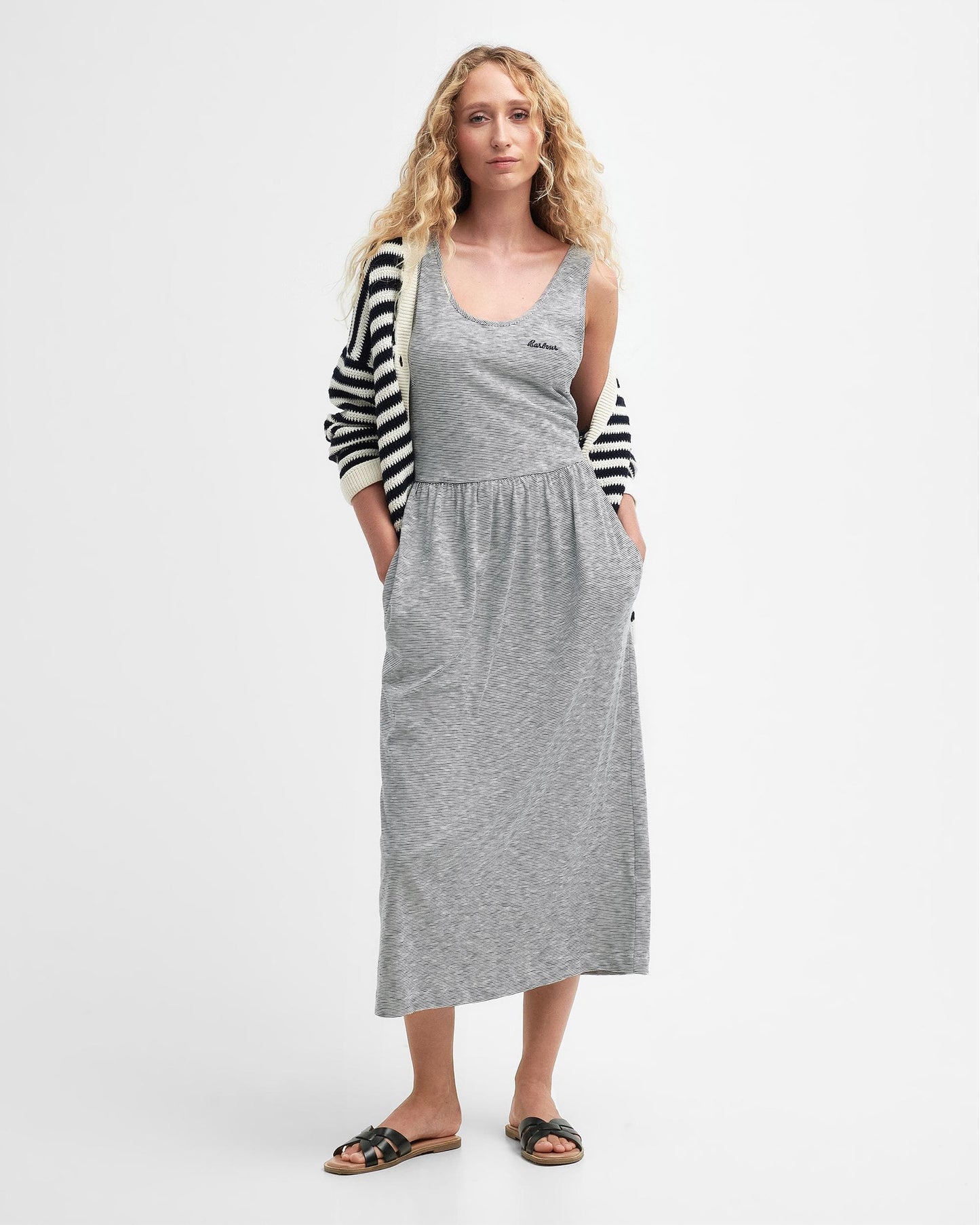 Barbour Woodford Womens Midi Dress