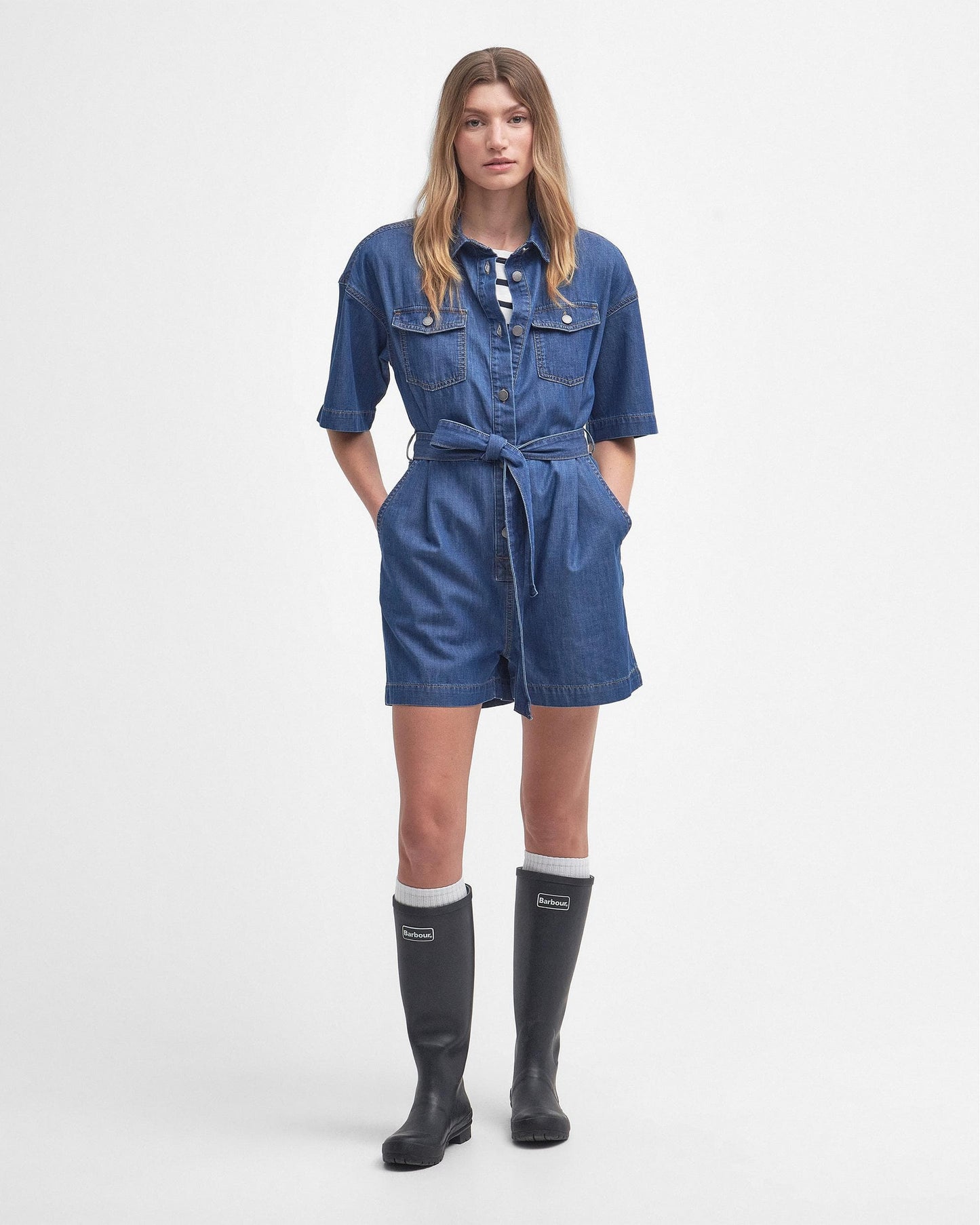 Barbour Evelyn Womens Lightweight Playsuit