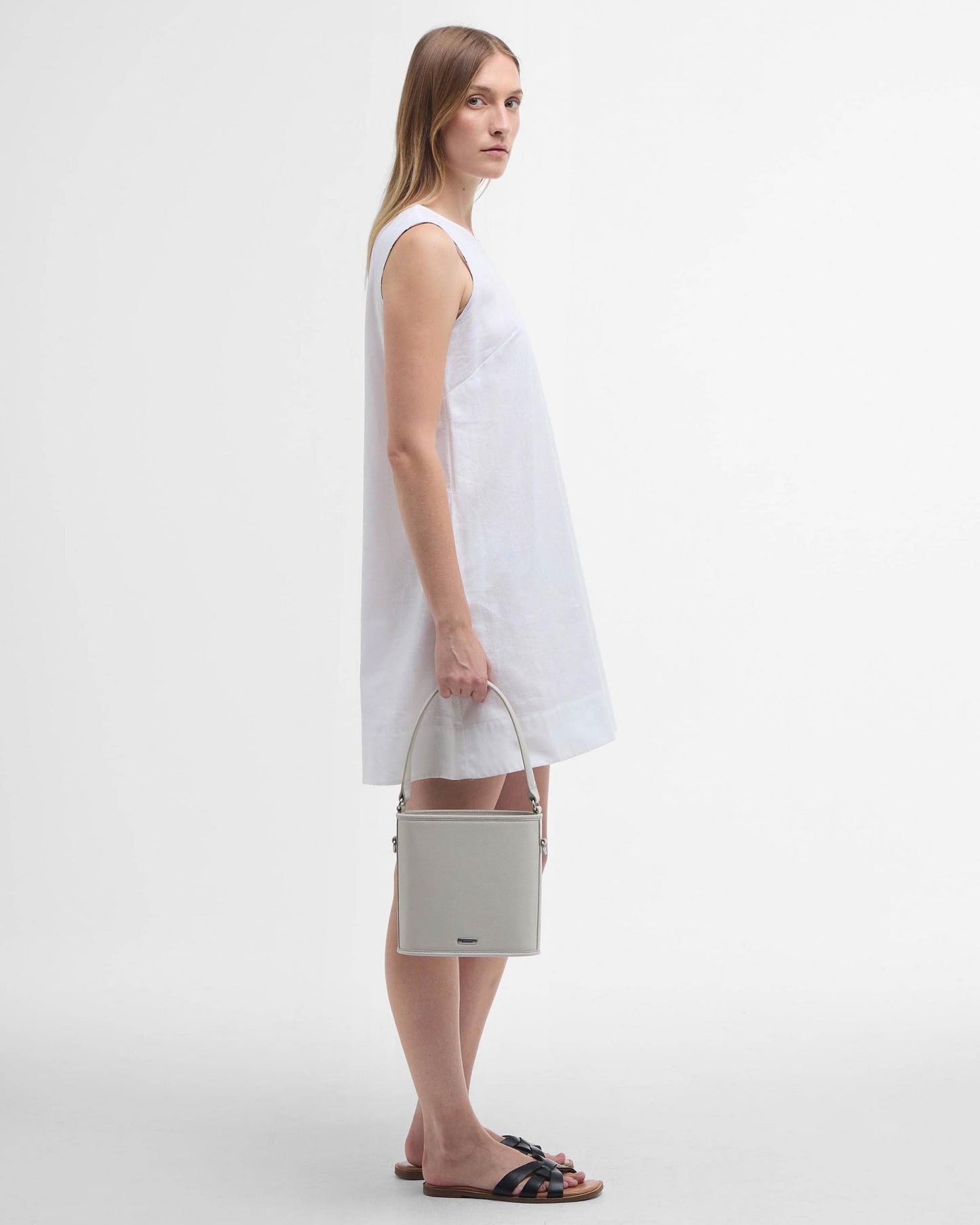 Barbour Lucy Womens Mini Dress - White