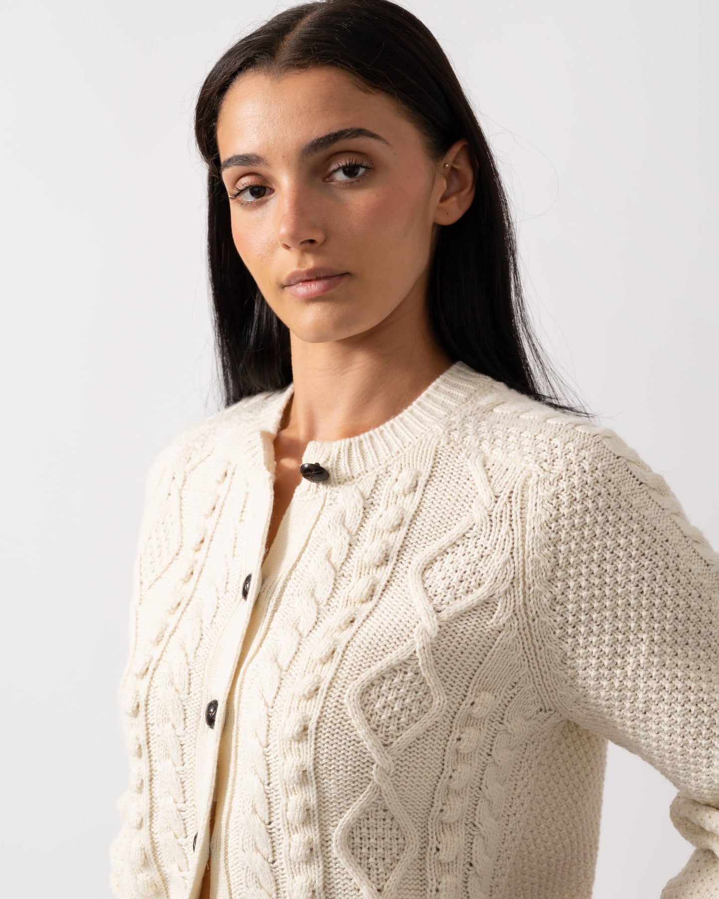 Joules Rafferty Womens Cardigan - Cream