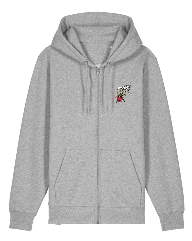 Luke Crump Beach Kids Zip-through hoodie